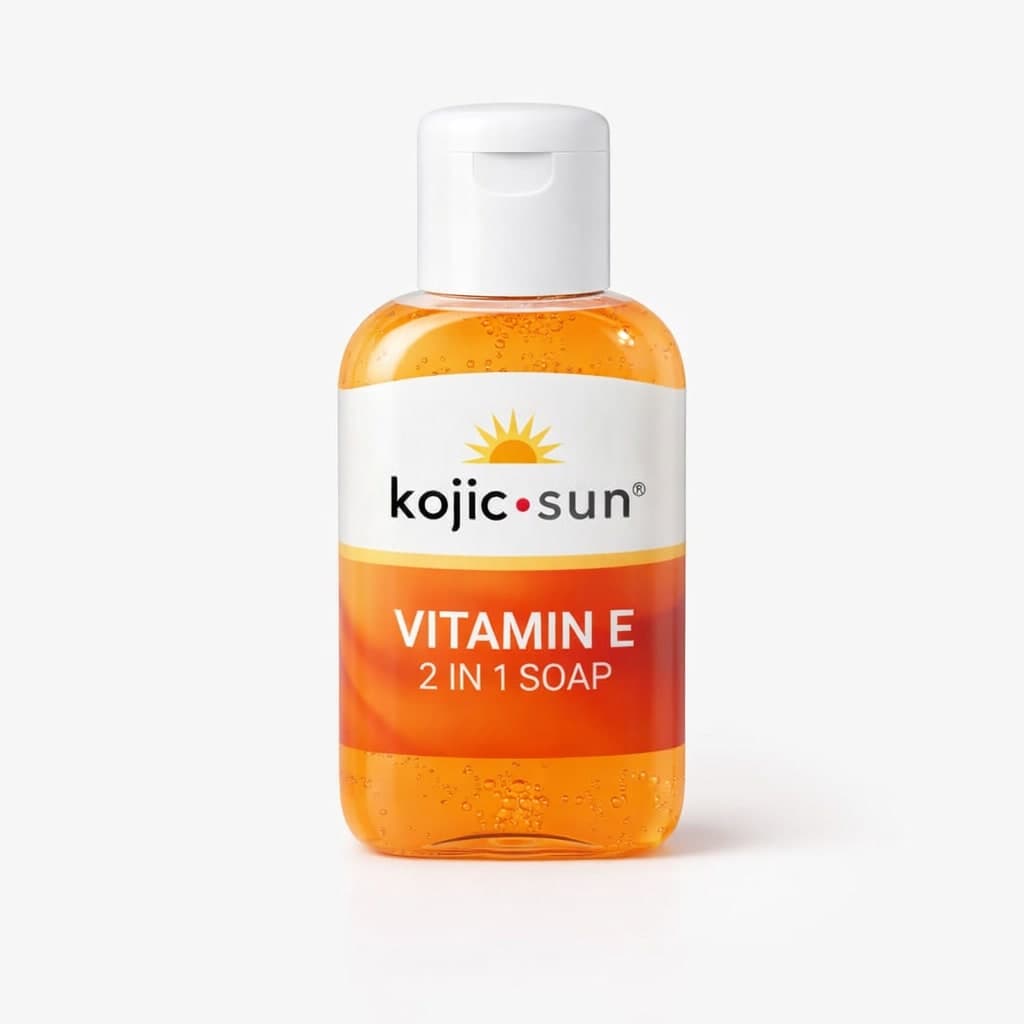Kojic Sun Vitamin E 2 In 1 Soap