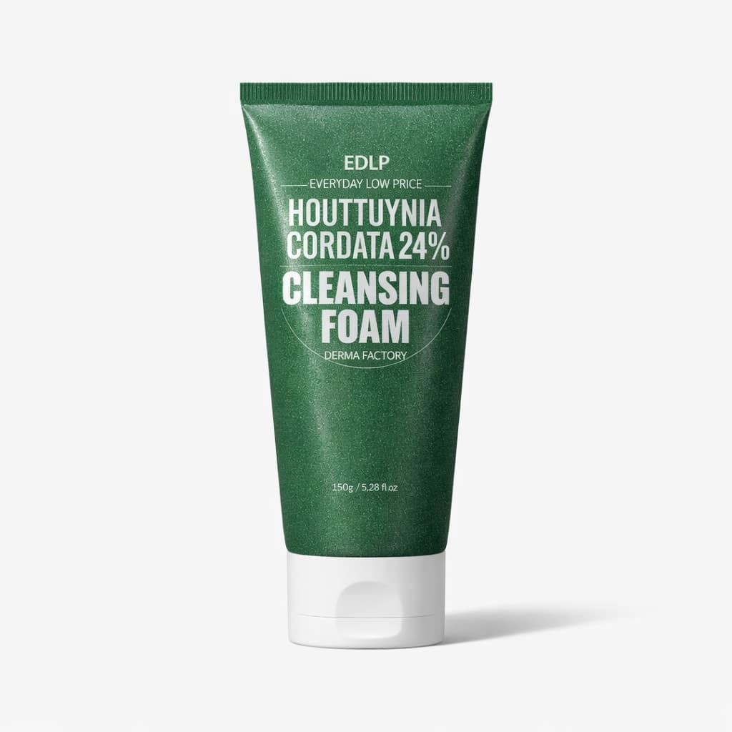 Derma Factory EDLP Houttuynia Cordata 24% Cleansing Foam