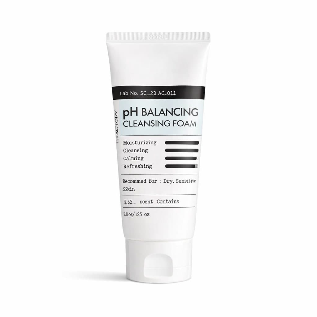 Derma Factory pH Balancing Cleansing Foam