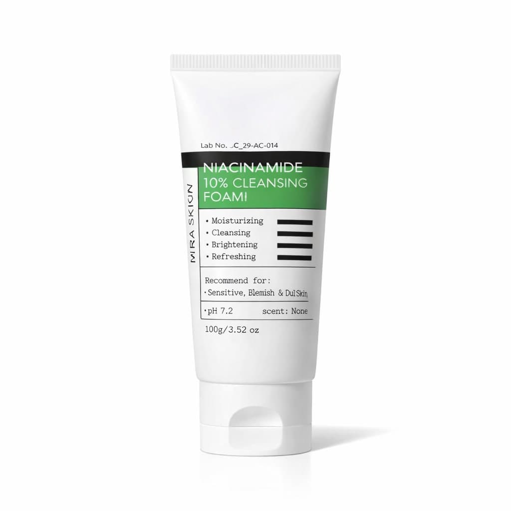 M Ria Skin Niacinamide 10% Cleansing Foam